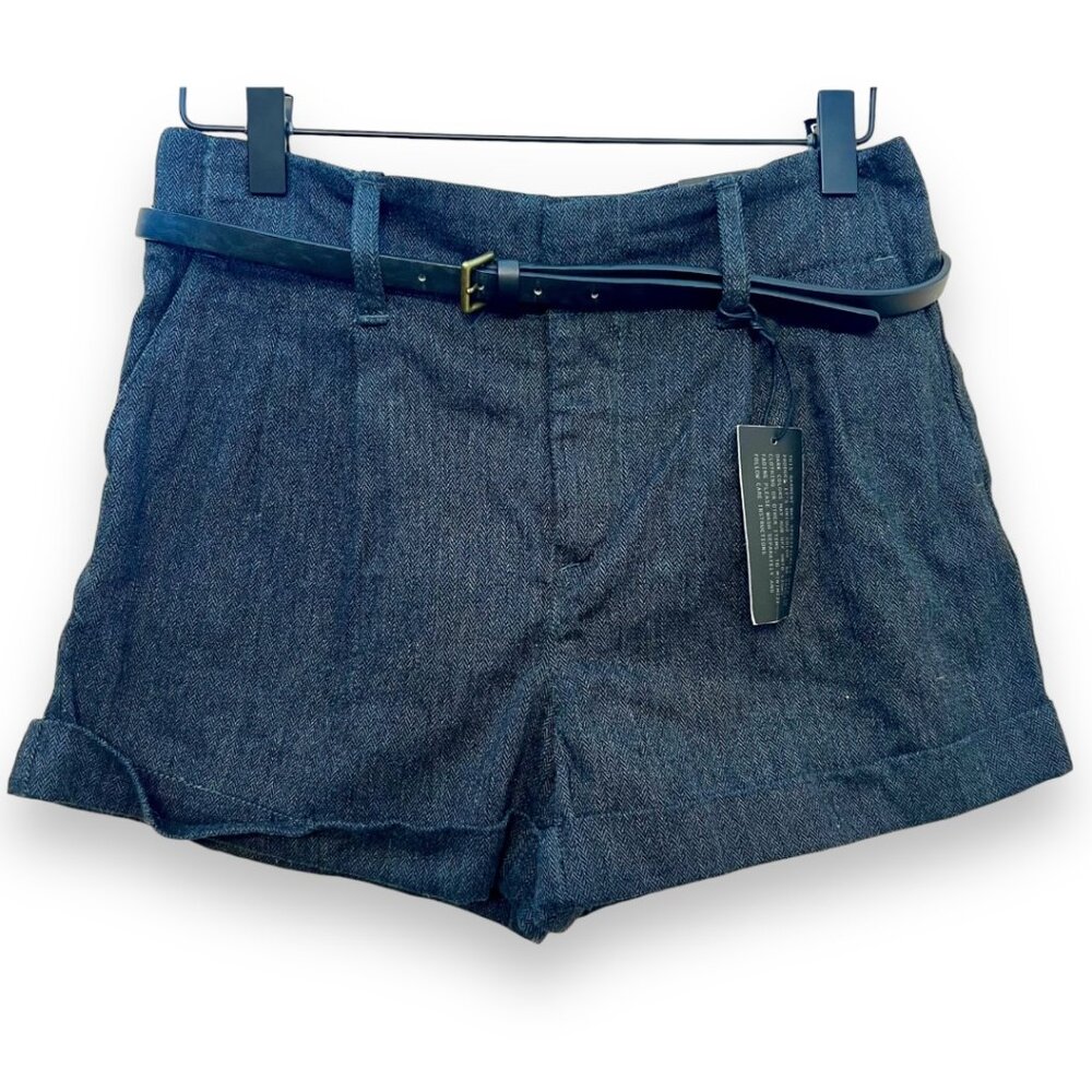 PacSun Bullhead black belted trouser short